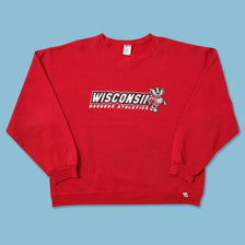 Vintage Russell Athletic Wisconsin Badgers Sweater Large 