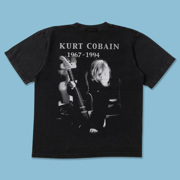Vintage Women's Kurt Cobain T-Shirt Small
