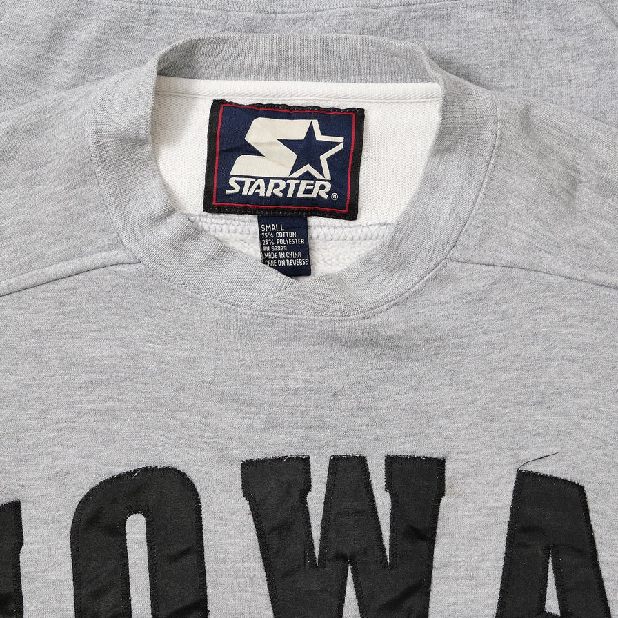 Vintage Starter Iowa Hawkeyes Sweater Small 
