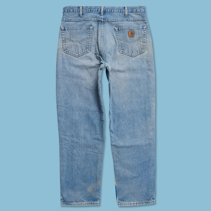 Vintage Carhartt Lined Denim Pants 35x32 