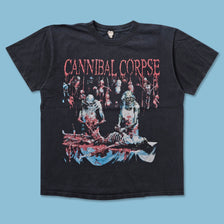 Vintage Cannibal Corpse Butchered At Birth T-Shirt Large 