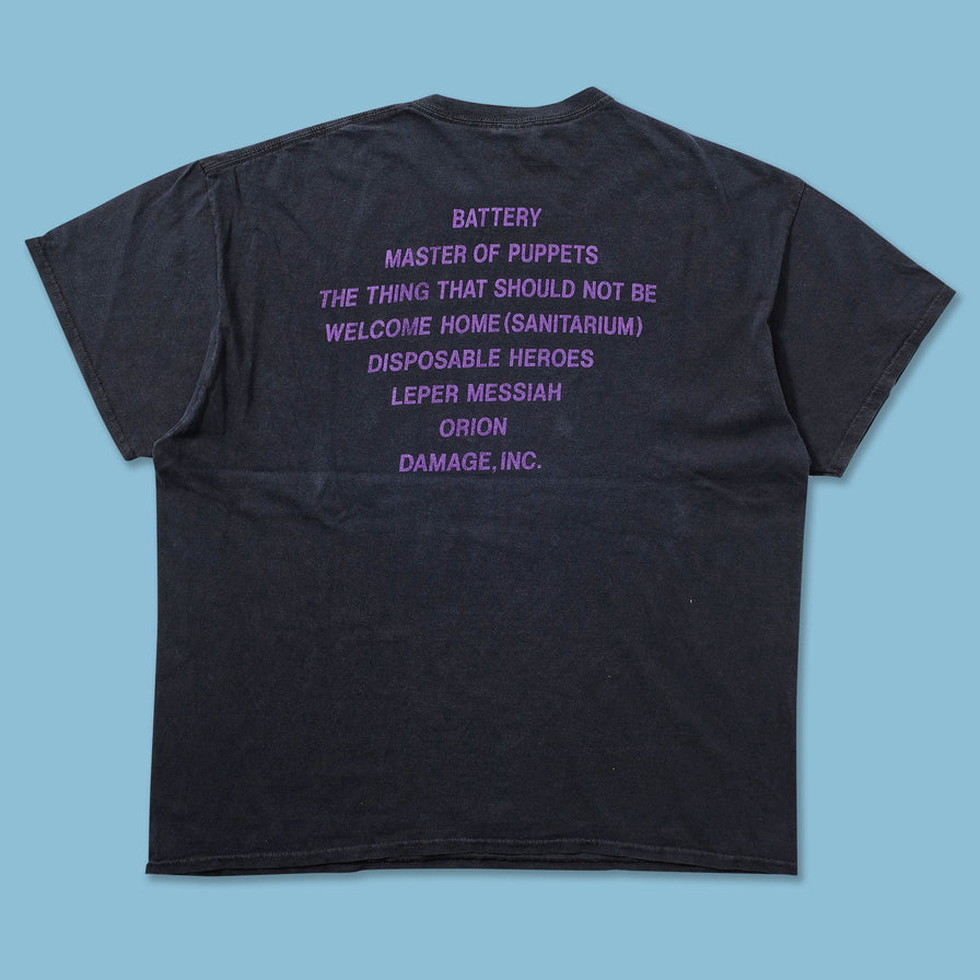 Vintage Metallica Master of Puppets T-Shirt XLarge 