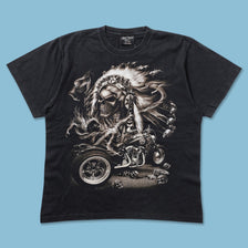 Y2K Skull T-Shirt Large 