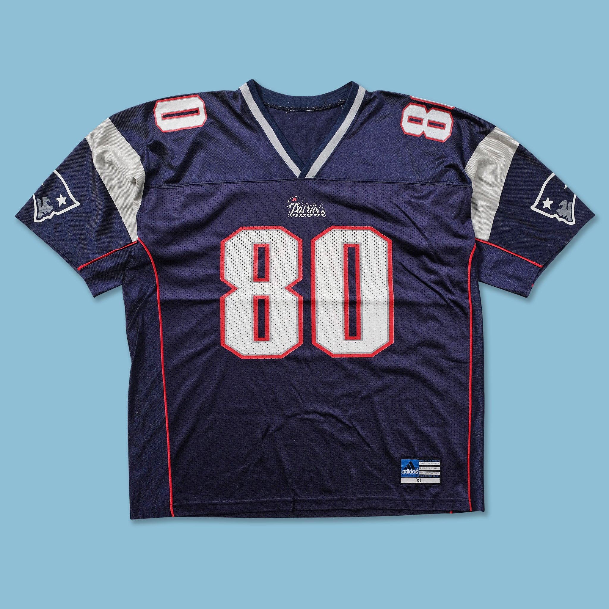 ビンテージ　New England Patriots 12番 ユニフォーム L ビンテージ New England Patriots 12番 ユニフォーム L