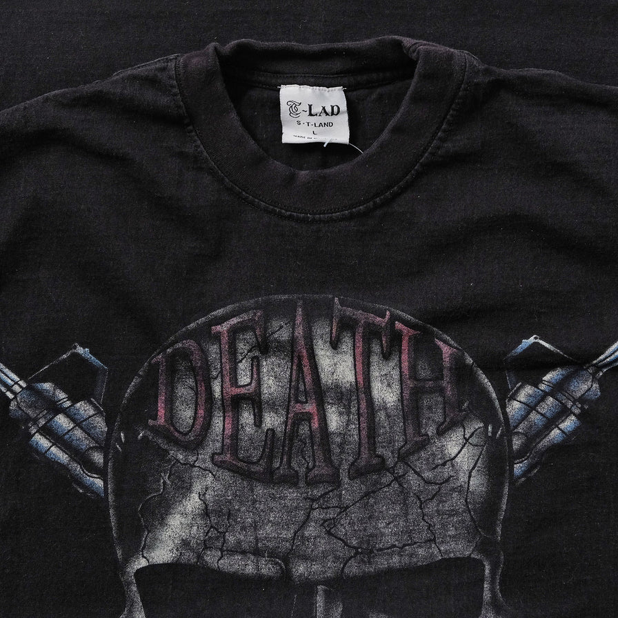 Vintage Death Before Dishonor T-Shirt Large 
