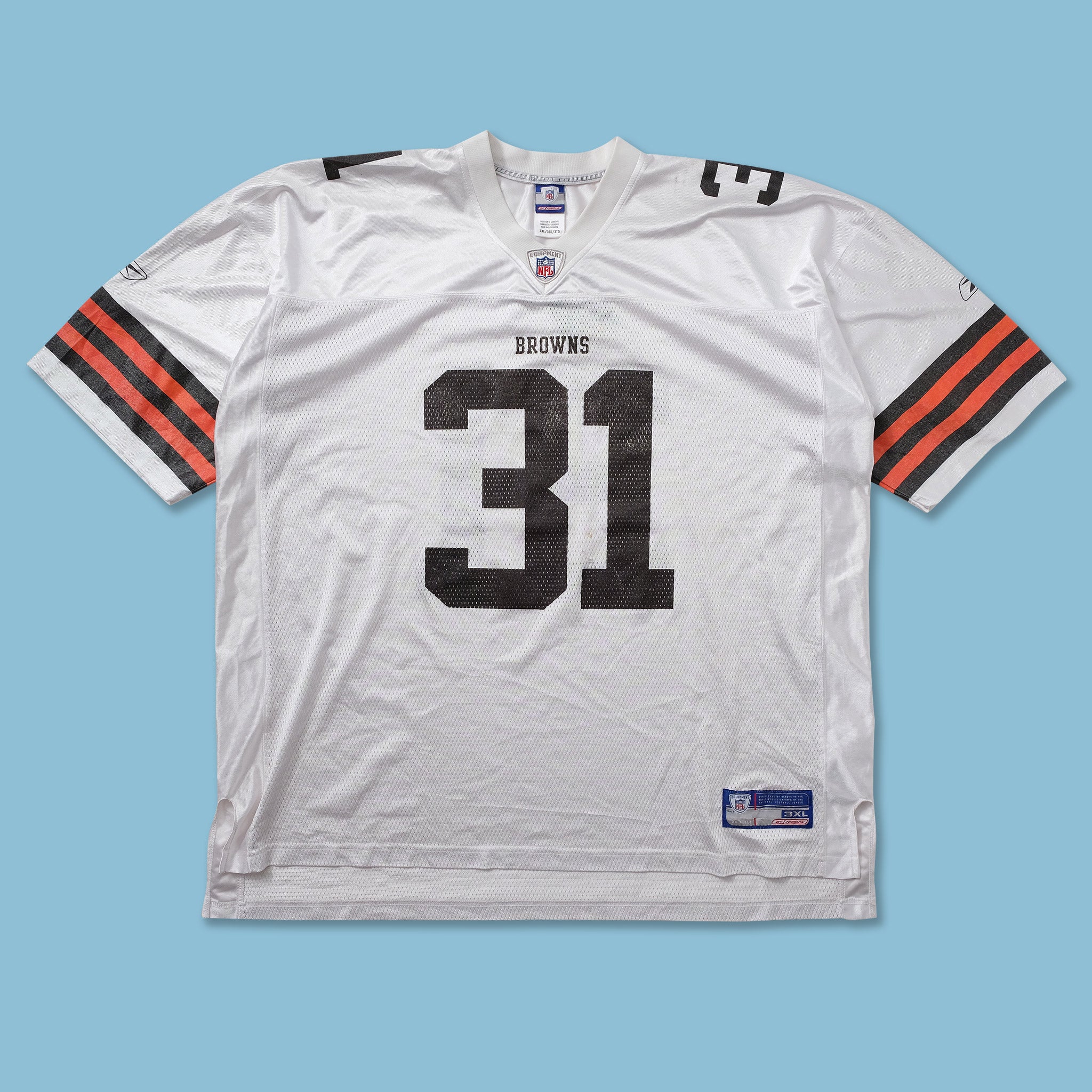 Cleveland browns jersey clearance 3xl