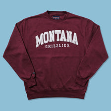 Vintage Montana Grizzlies Sweater Large 