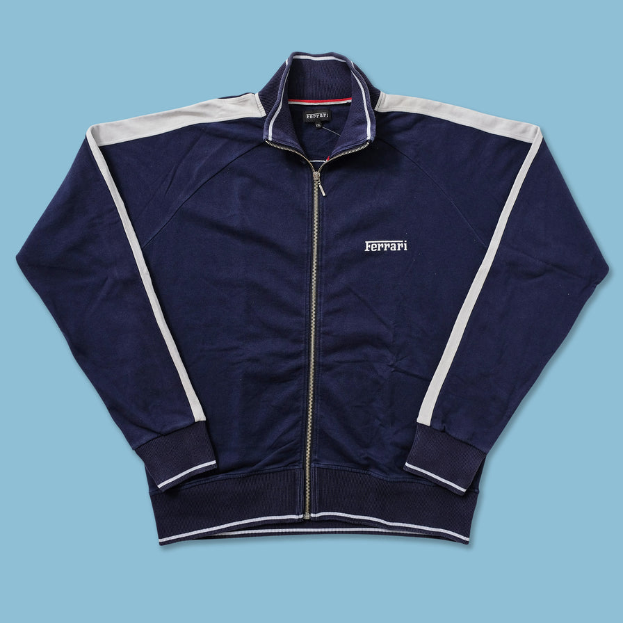 Vintage Ferarri Sweat Jacket Large 