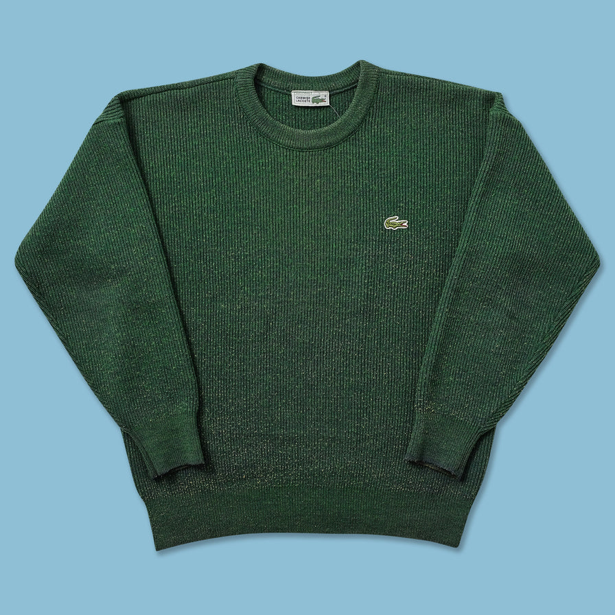 Vintage Lacoste Knit Sweater Medium 