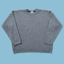 Vintage Lacoste Knit Sweater Medium 