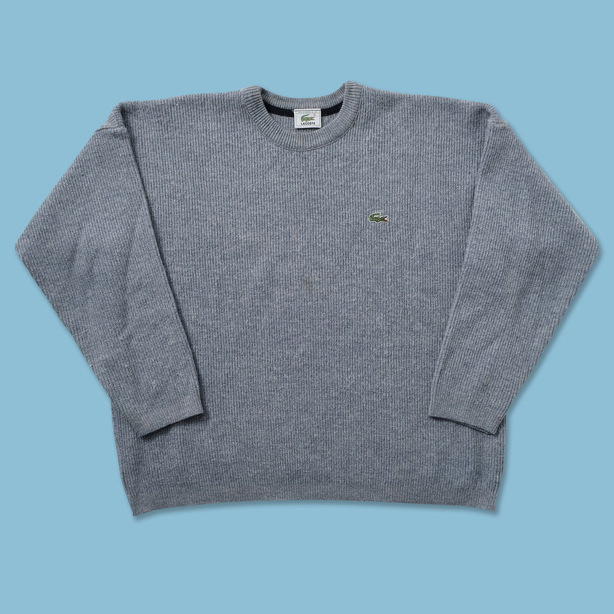 Vintage Lacoste Knit Sweater Medium 