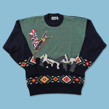 Women's Fila Knit Sweater Medium 