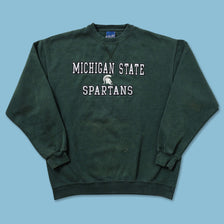 Michigan Spartans Sweater Medium 