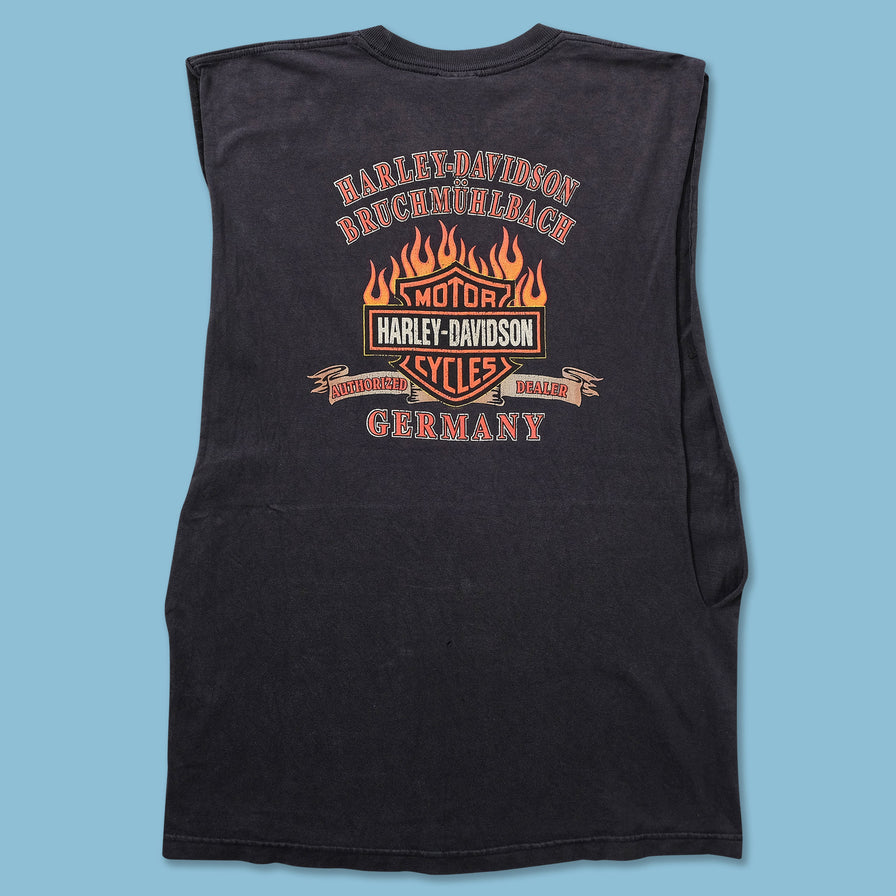 Vintage Harley Davidson Tank Top Large 