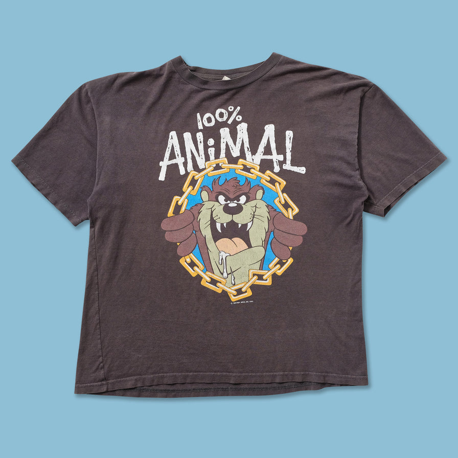 1990 Taz Looney Tunes T-Shirt Medium 