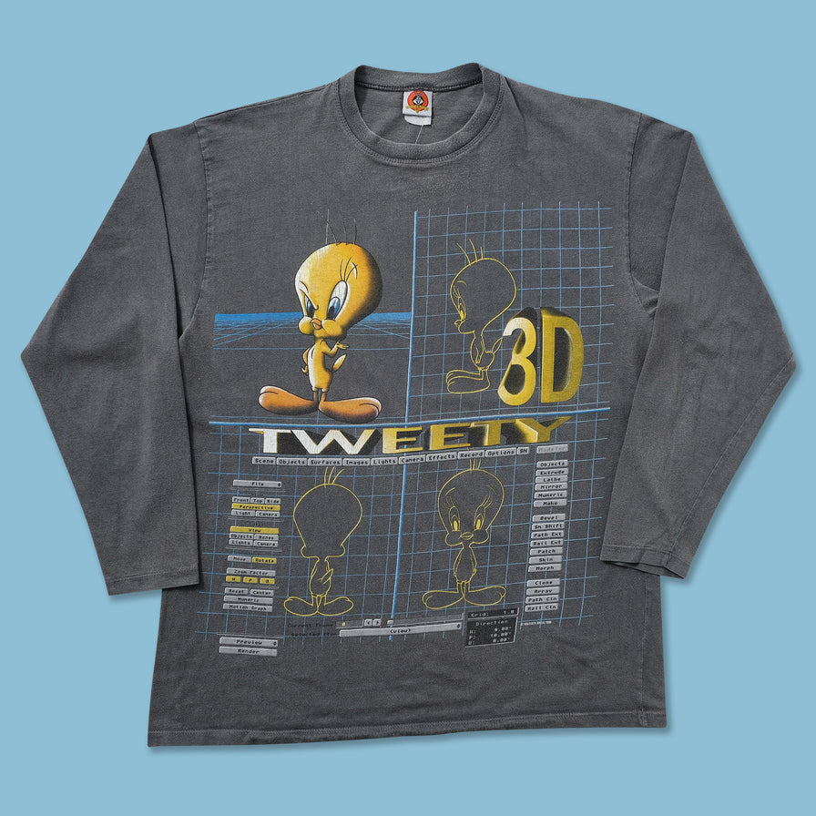 1998 Tweety Looney Tunes Longsleeve Large 