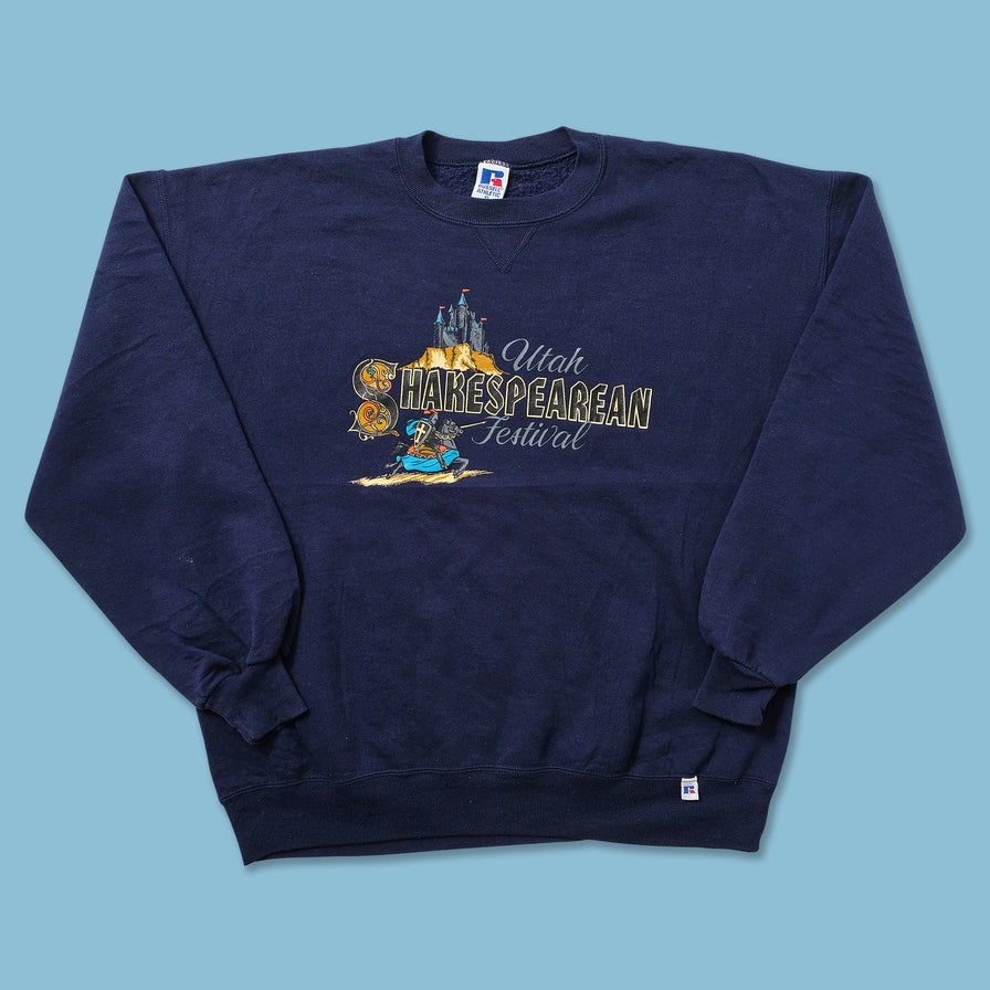 Vintage Russell Athletic Shakespearean Festival Sweater XLarge 