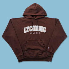 Vintage Champion Lycoming College Hoody XLarge 