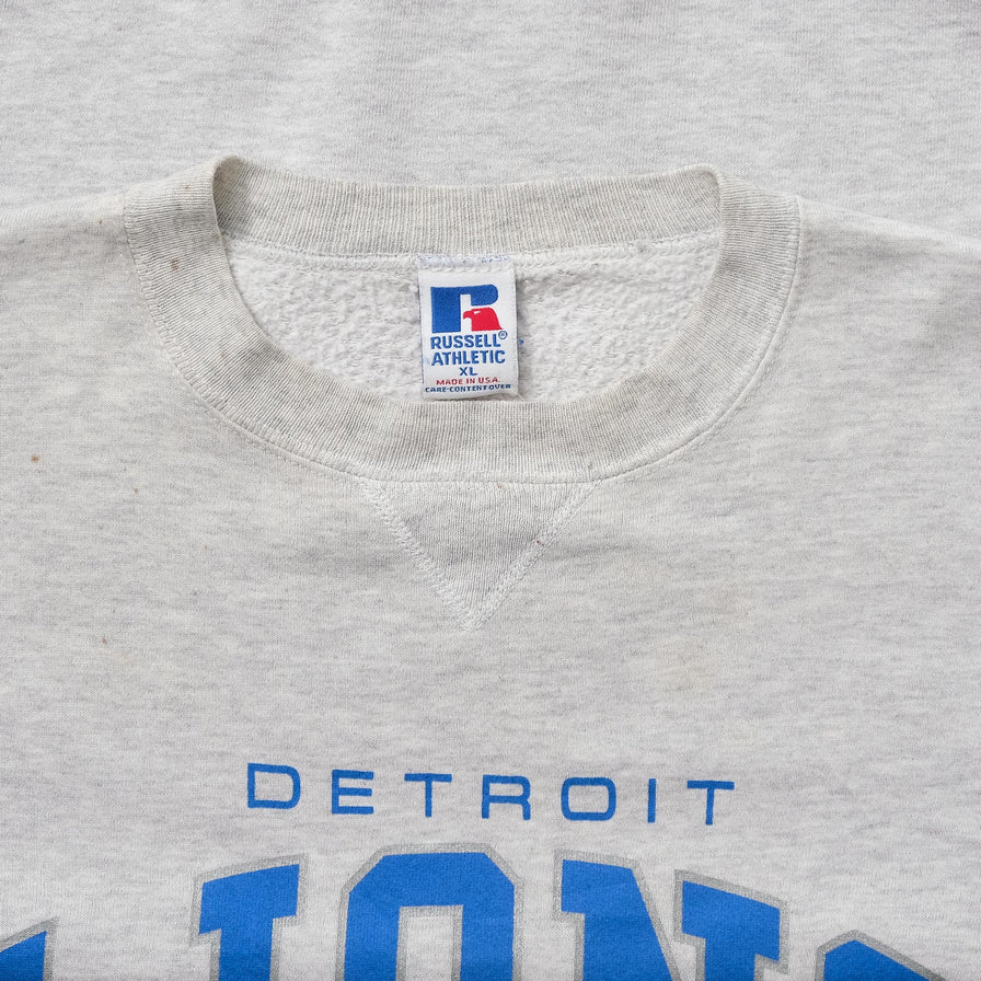 1994 Russell Athletic Detroit Lions Sweater Large 