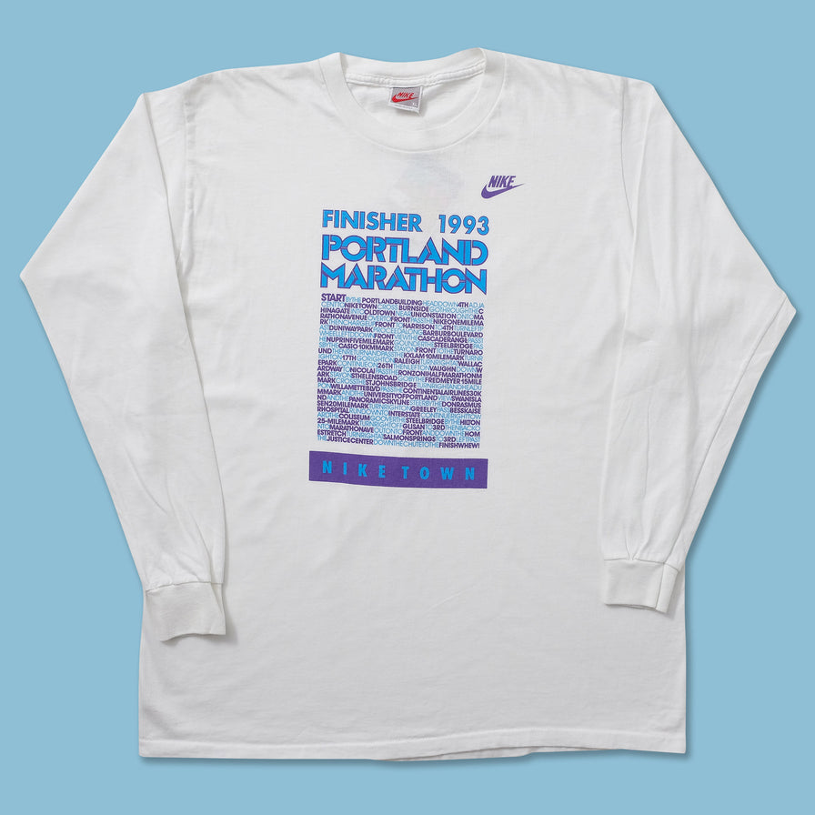 1993 Nike Portland Marathon Longsleeve Large 