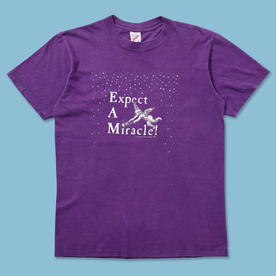 1990 Expect A Miracle T-Shirt Small 