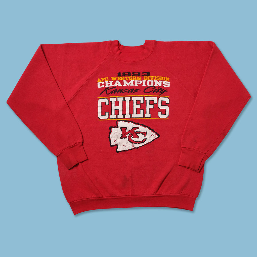 1993 Kansas City Chiefs Sweater Medium - Double Double Vintage