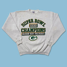 1997 Greenbay Packers Sweater Medium - Double Double Vintage
