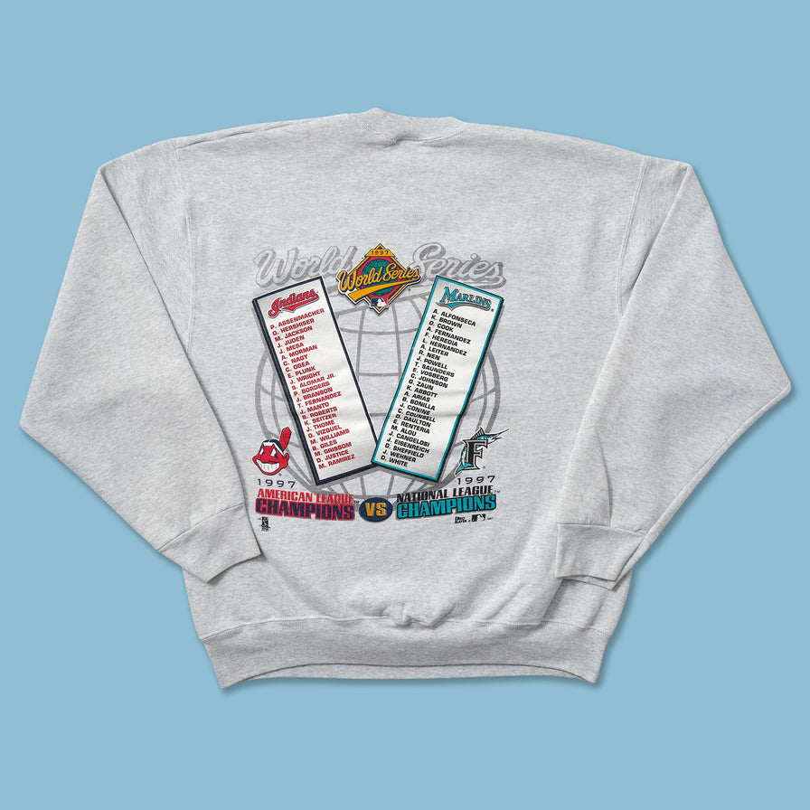 1997 MLB World Series Sweater XLarge - Double Double Vintage