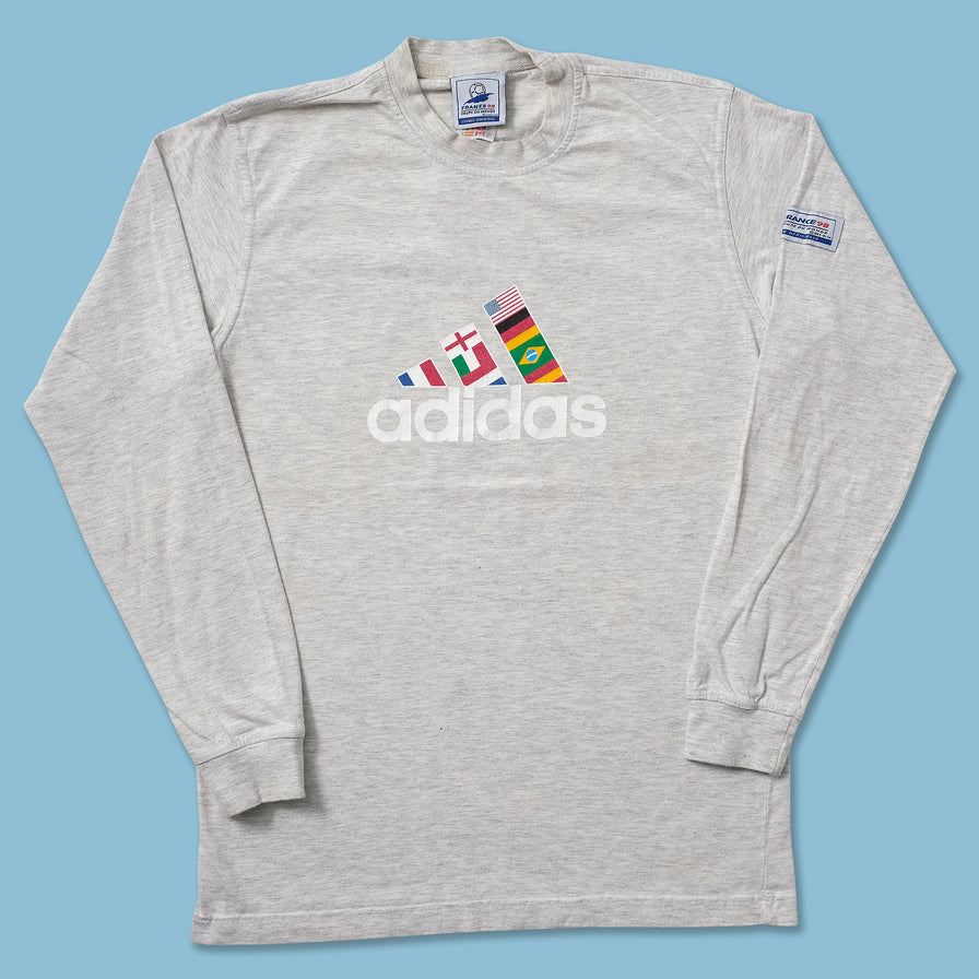 1998 adidas World Cup Longsleeve Small - Double Double Vintage