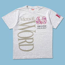 1993 Microsoft Word T-Shirt Medium - Double Double Vintage