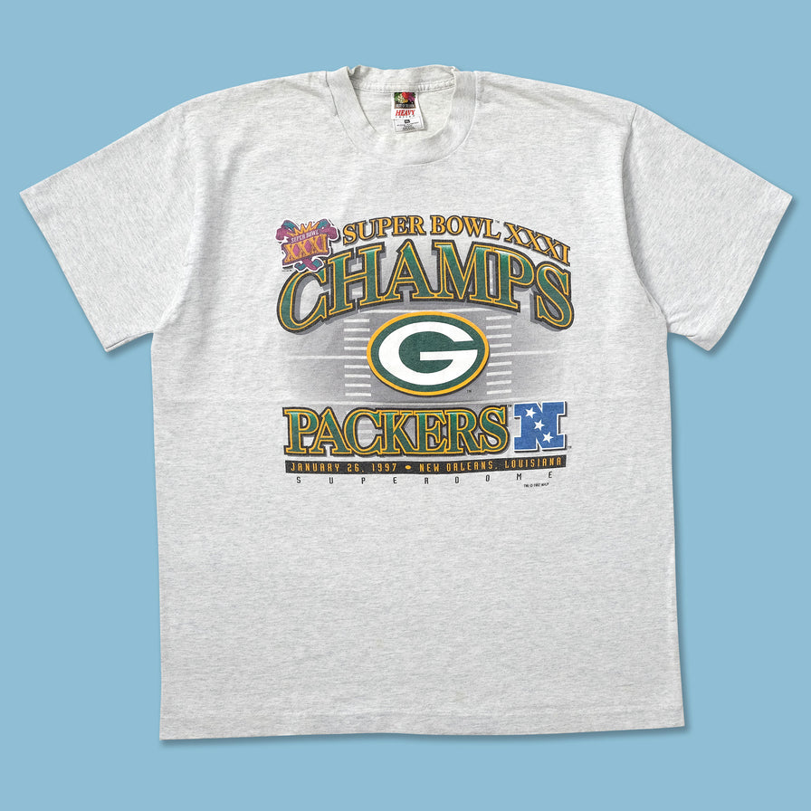 1997 Greenbay Packers T-Shirt Large - Double Double Vintage
