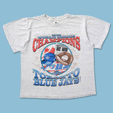 1993 Starter Toronto Blue Jays T-Shirt Small - Double Double Vintage