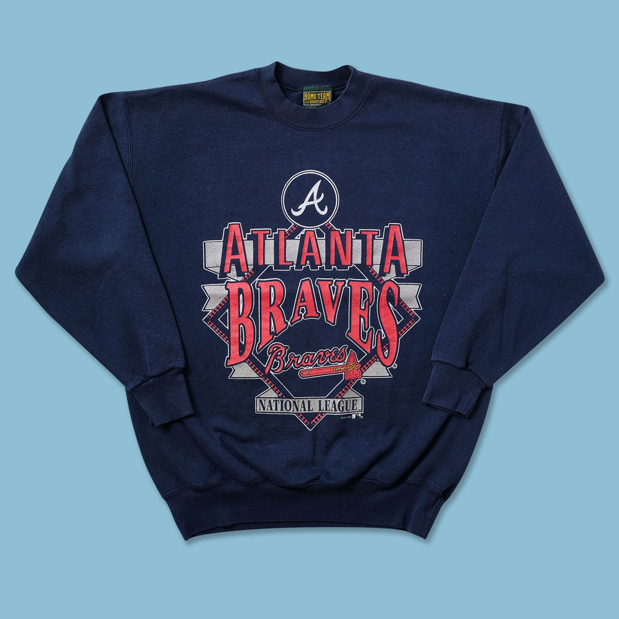 1991 Atlanta Braves Sweater Medium - Double Double Vintage