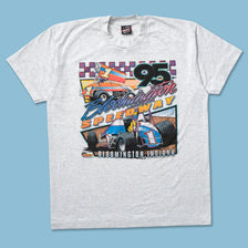 1995 Bloomington Speedway T-Shirt Medium - Double Double Vintage