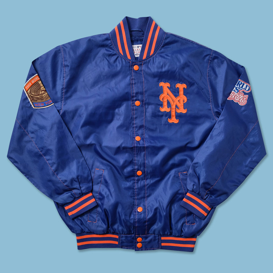 NEW YORK METS スタジャン New York Mets Pro Standard Mash Up Logo Varsity Full-Zip