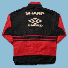 Vintage Umbro Manchester United Padded Jacket Large