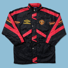 Vintage Umbro Manchester United Padded Jacket Large - Double Double Vintage