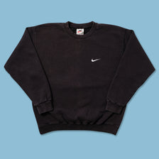 Vintage Nike Mini Swoosh Sweater Medium - Double Double Vintage