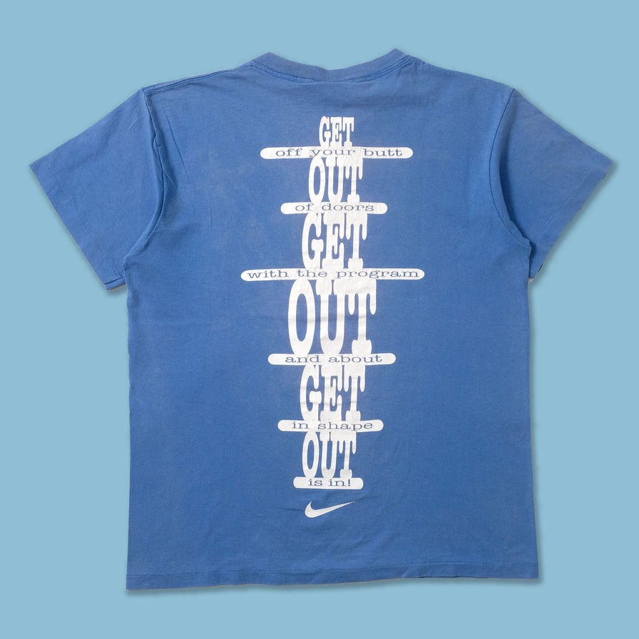 Vintage Nike Give The Couch A Day Off T-Shirt Small - Double Double Vintage