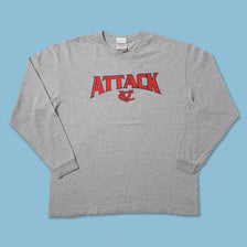 Vintage Nike Attack Longsleeve XLarge - Double Double Vintage