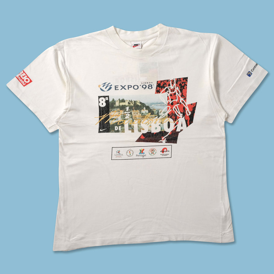 1998 Nike Expo Lisboa T-Shirt Medium - Double Double Vintage