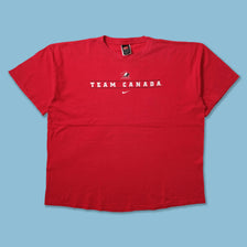 Vintage Nike Team Canada T-Shirt XXL - Double Double Vintage