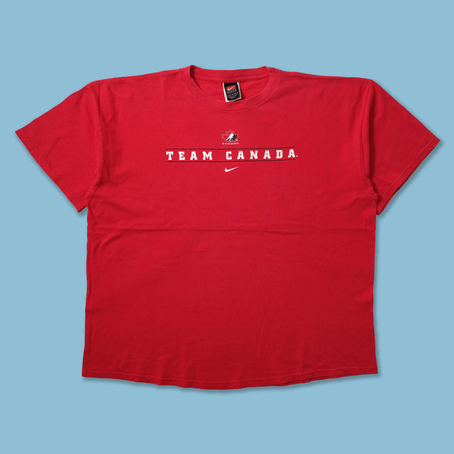 Vintage Nike Team Canada T-Shirt XXL - Double Double Vintage