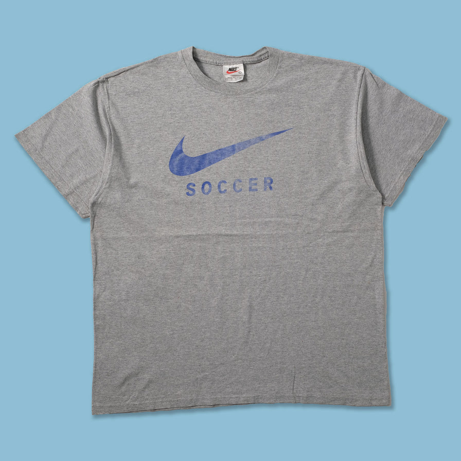 Vintage Nike Soccer T-Shirt Large - Double Double Vintage