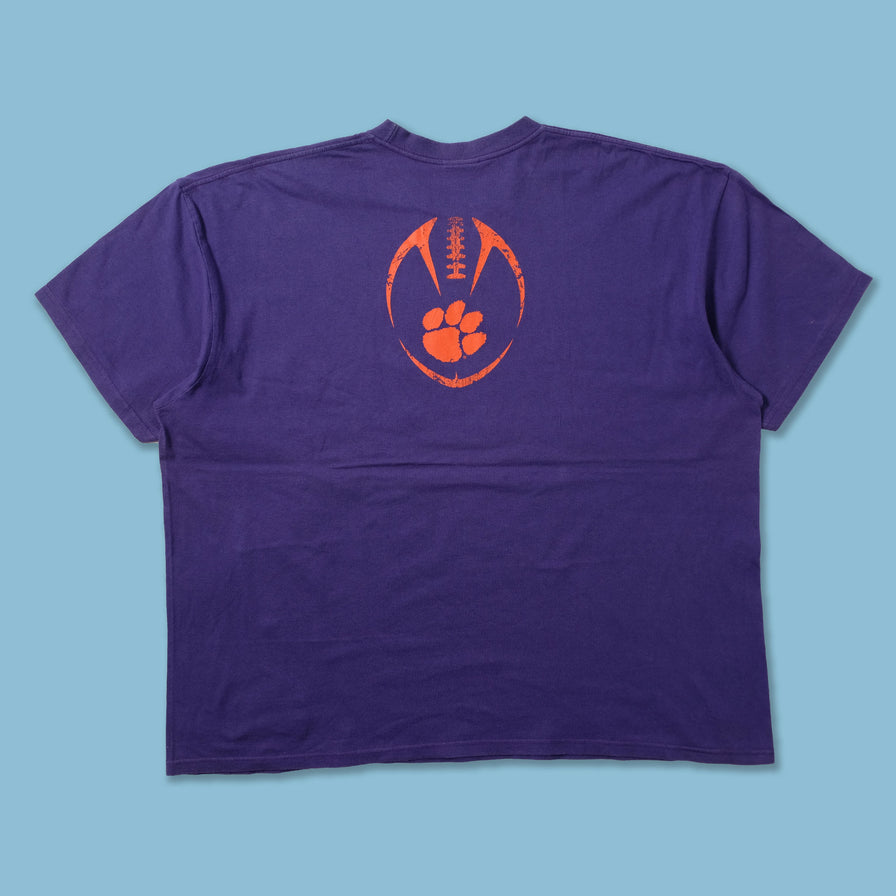 Vintage Nike Clemson Tigers T-Shirt 3XL - Double Double Vintage