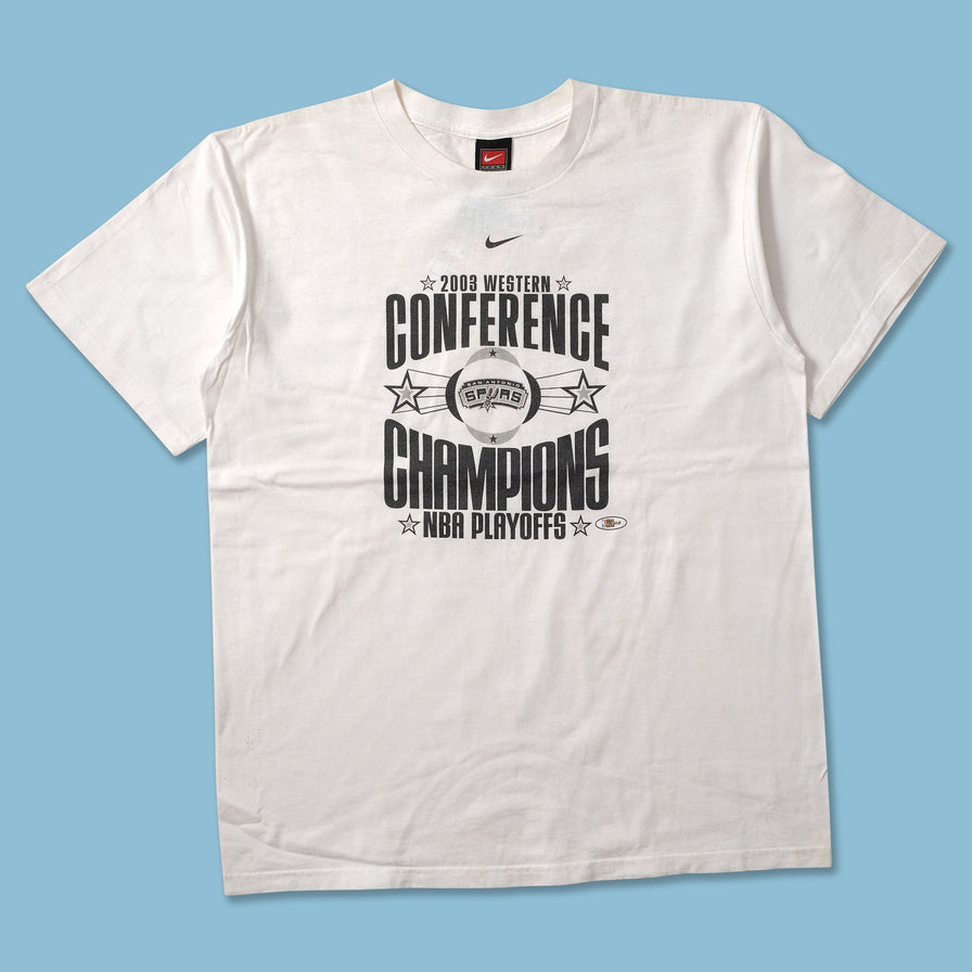 2003 Nike San Antonio Spurs T-Shirt Medium - Double Double Vintage