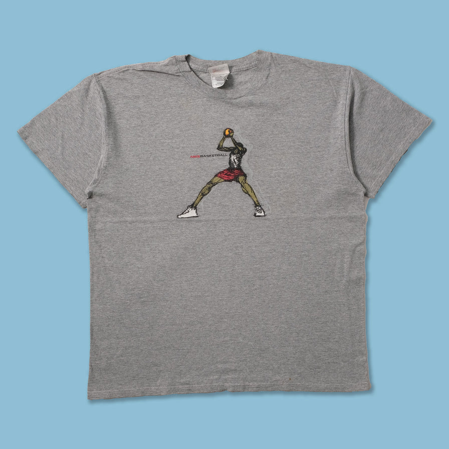 Vintage Nike Basketball T-Shirt XLarge - Double Double Vintage