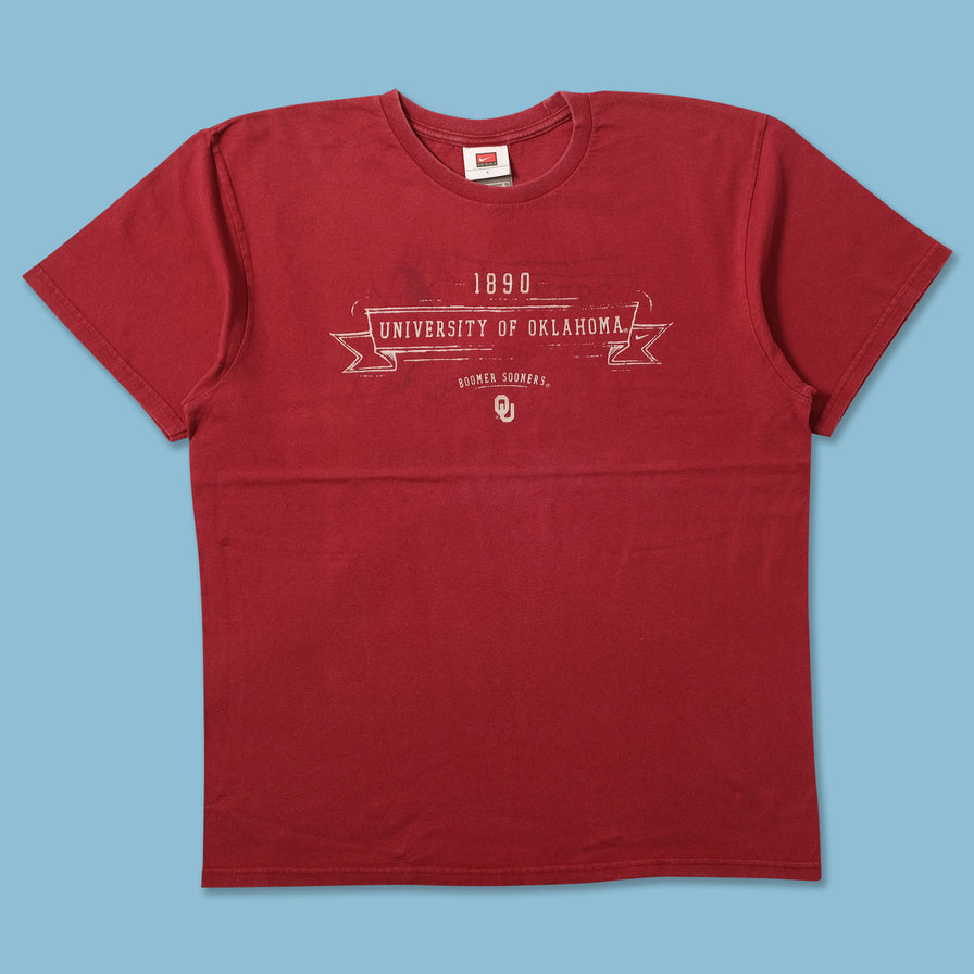 Vintage Nike Oklahoma Sooners T-Shirt Large - Double Double Vintage