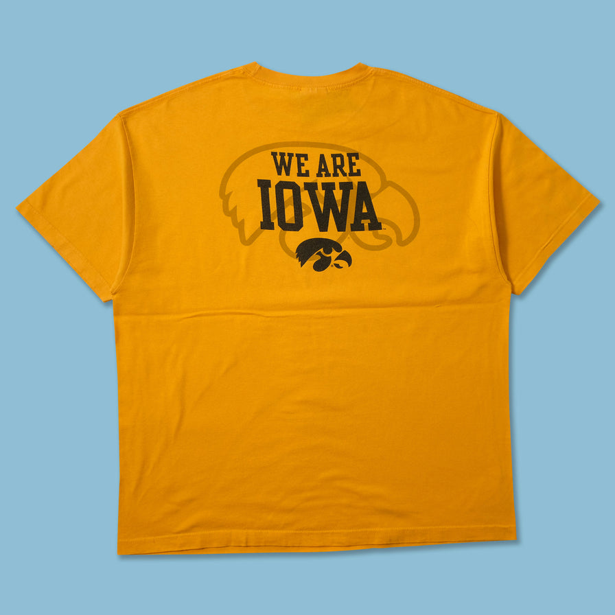 Vintage Nike Iowa Hawkeyes T-Shirt XXL - Double Double Vintage
