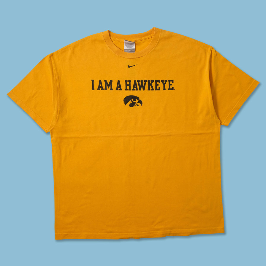 Vintage Nike Iowa Hawkeyes T-Shirt XXL - Double Double Vintage